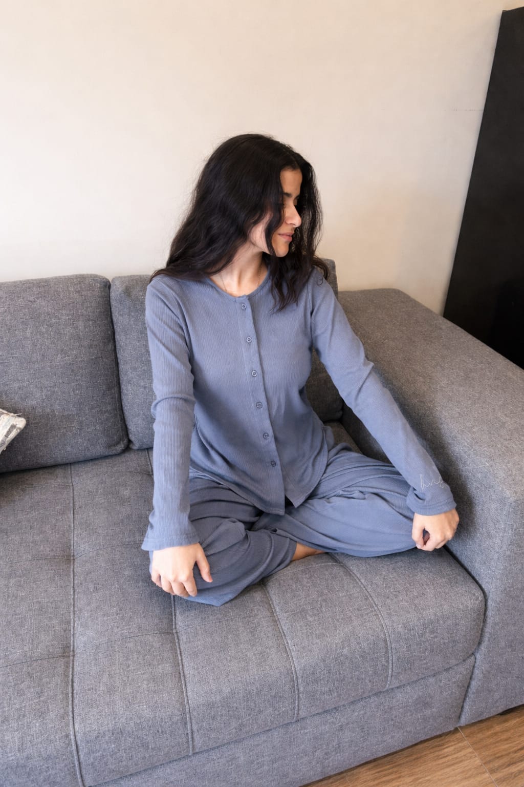 The Flow set in slate blue